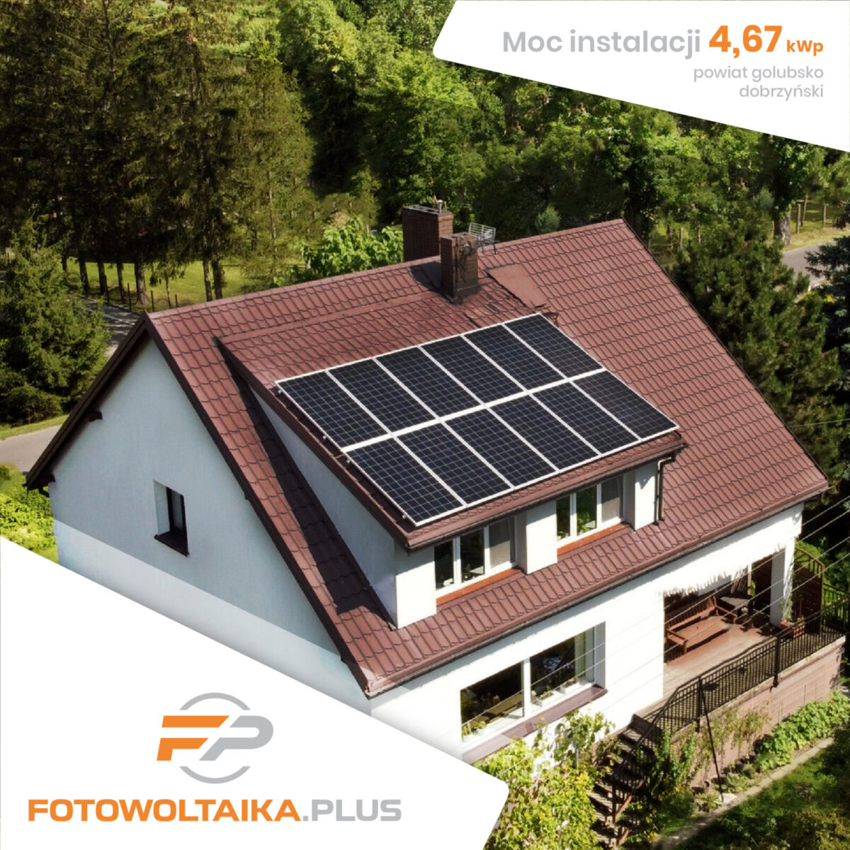 instalacja fotowoltaiczna powiat golubsko-dobrzyński 4,67 kWp